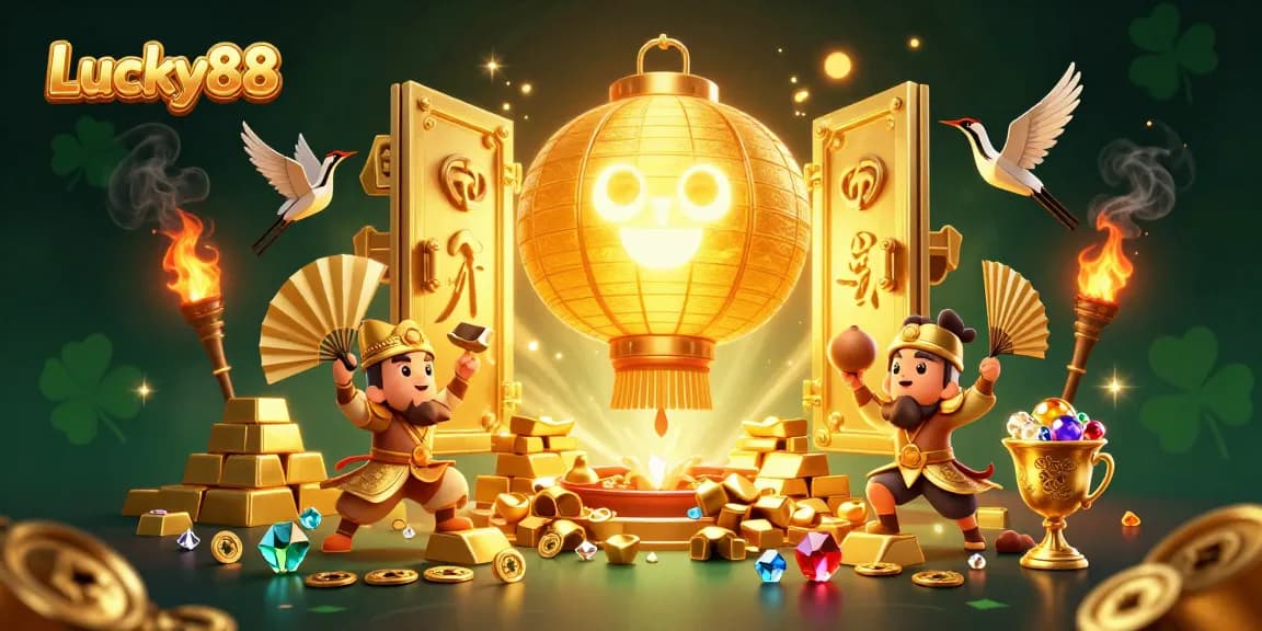 Experience thrilling games at Lucky88 with festive spirits and glimmering treasures.
