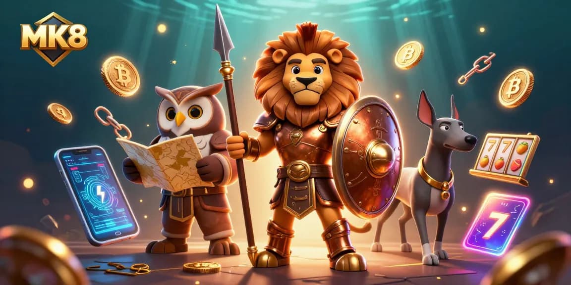 Experience thrilling wins at MK8 with a VIP casino adventure featuring vibrant 3D characters.