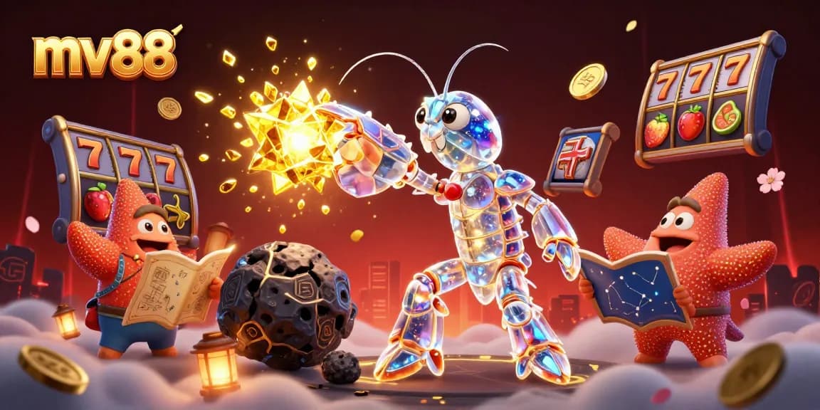Experience winning with mv88 as the galactic samurai and starfish navigate a jackpot-filled universe.