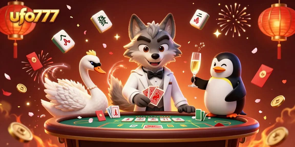 Experience thrilling wins with ufo777 in a vibrant, festive online casino scene.