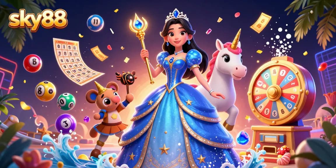 Engage with sky88's vibrant casino experience featuring dynamic lottery elements for players.