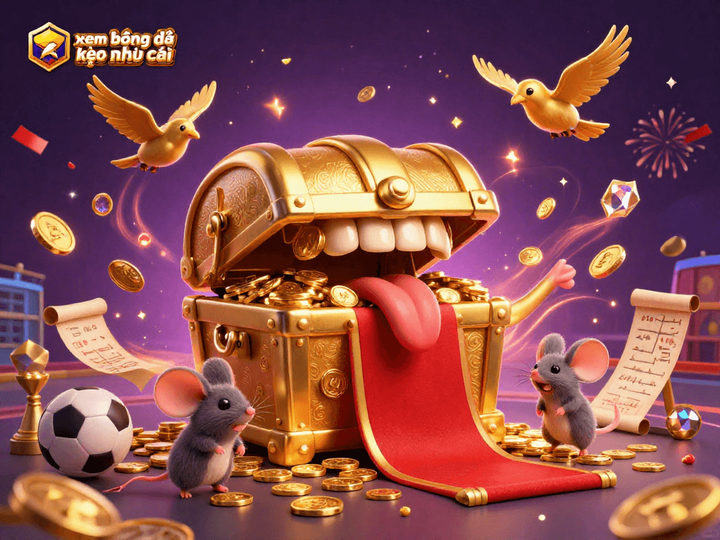xem bóng đá trực tuyến kèo nhà cái showcasing a dynamic sports betting scene with energetic elements and vibrant atmosphere.