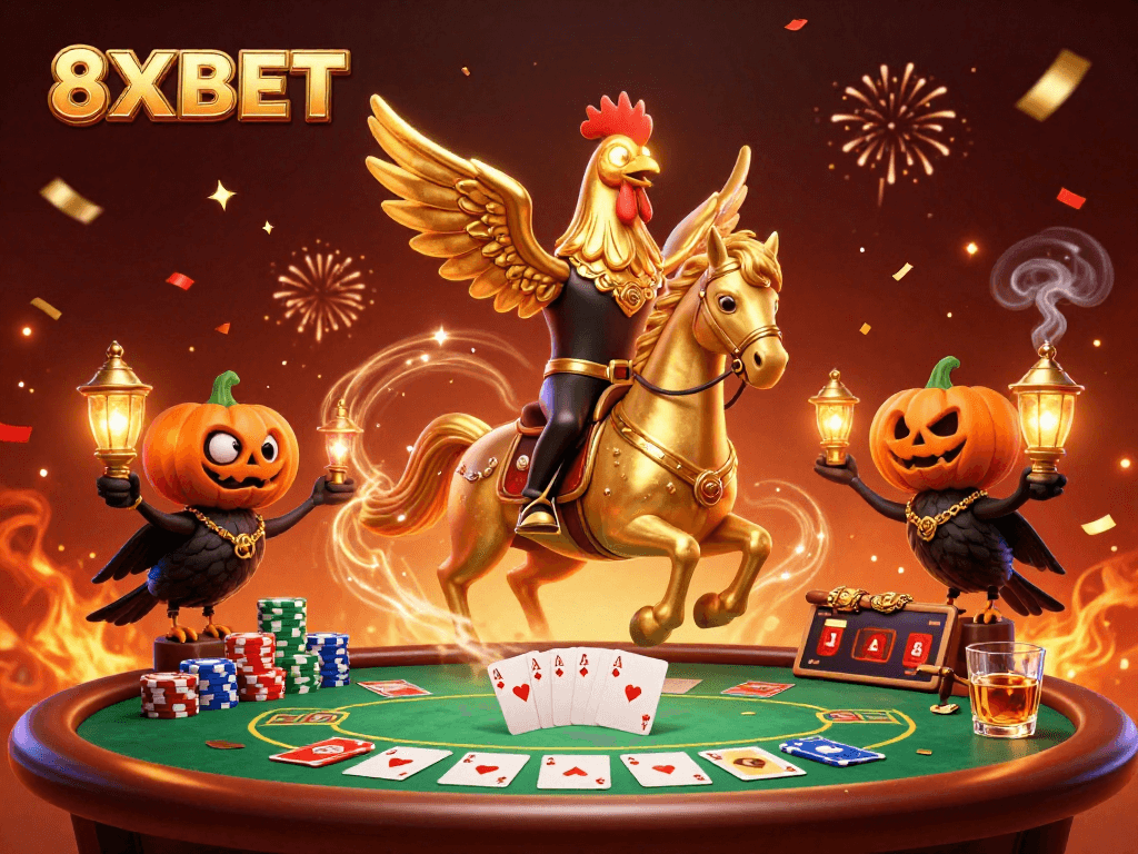 Play exciting games at 8XBET with distinctive characters and vibrant casino action.