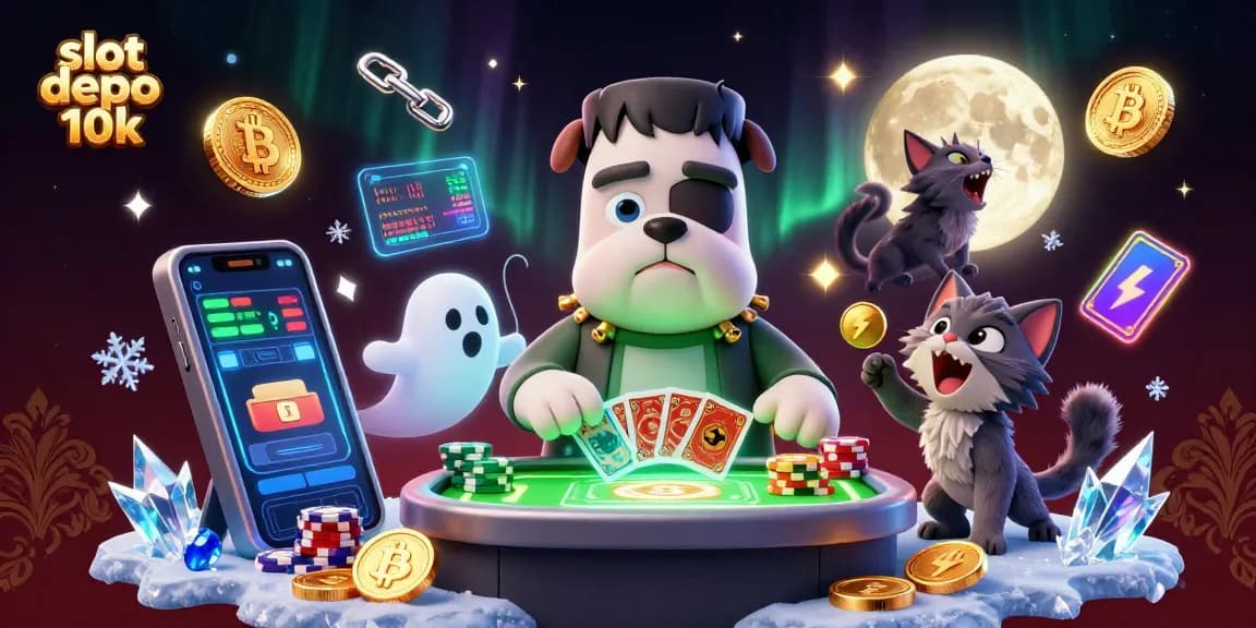 Engage with slot depo 10k, join thrilling gameplay at our spooky slot machine with unique characters.