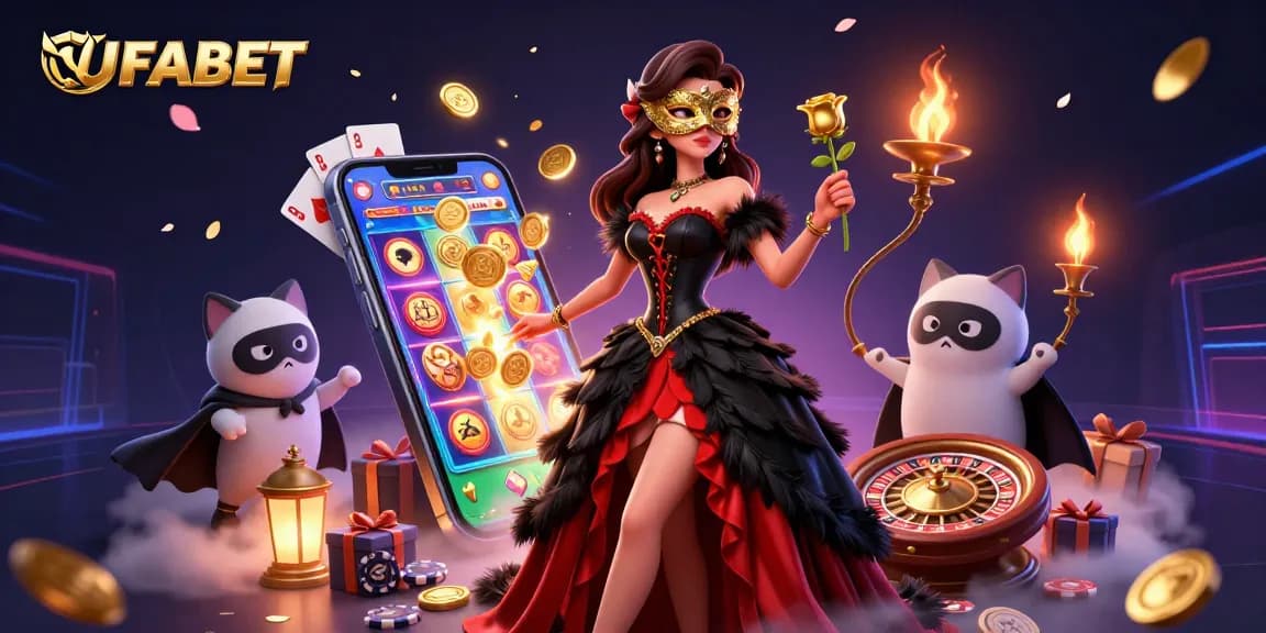 Experience thrilling gameplay with UFABET's glamorous casino atmosphere and immersive slot gaming.