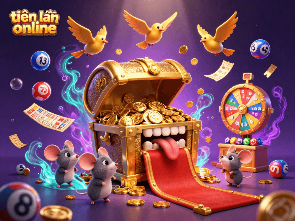 Experience a thrilling journey with tiến lên online, interactive lottery elements, and energetic characters ready for action.