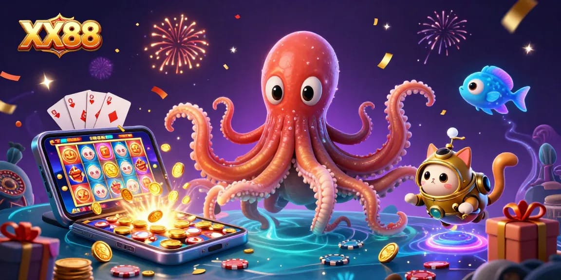 Experience thrilling gameplay at XX88 with immersive casino elements and vibrant characters!