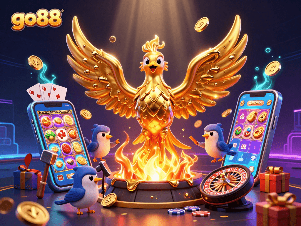 Experience vibrant, winning moments at go88 with golden phoenix and dynamic casino games.
