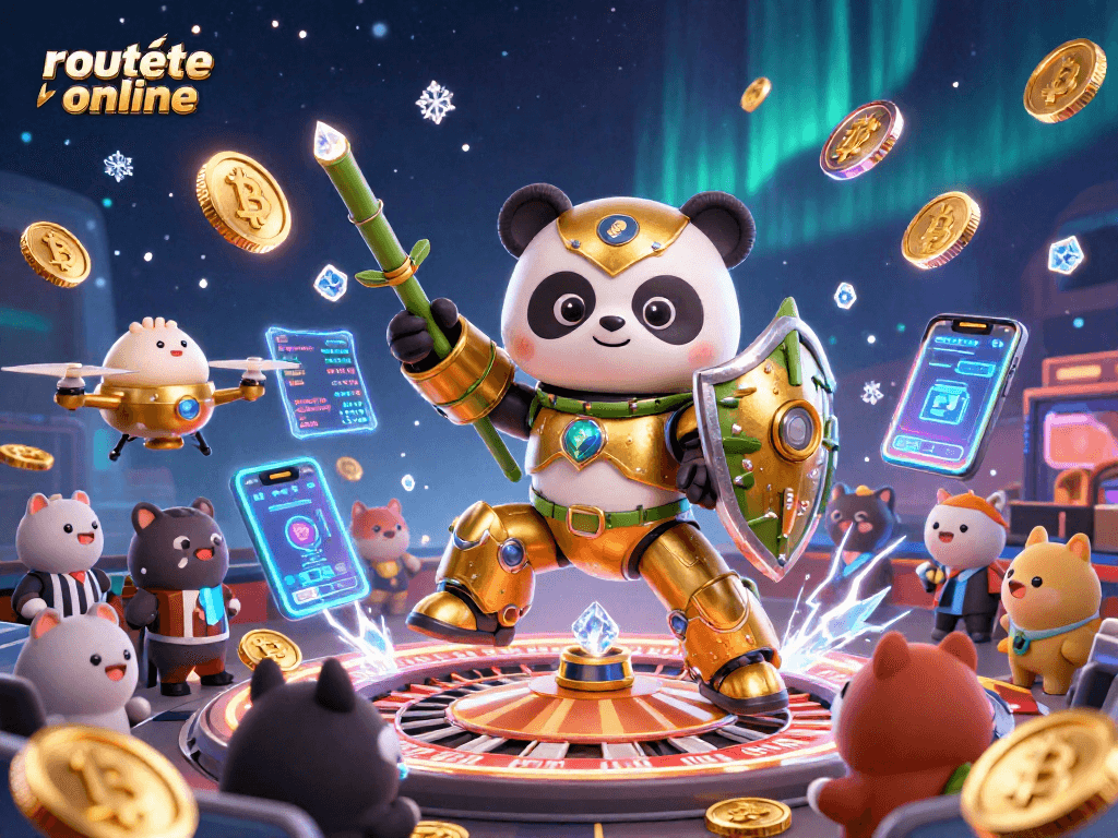 Experience high-energy roulette online action with vibrant scenes and characters in a thrilling digital arena.