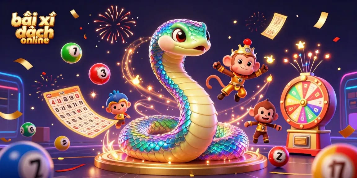 Engaging scene showcasing bài xì dách online with players experiencing vibrant lottery elements and dynamic gameplay.