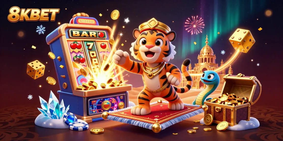 Engage with the vibrant casino experience at 8KBET featuring exciting gameplay elements.