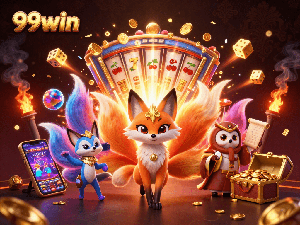 Spin to win big at 99win with colorful slots and dynamic casino elements!