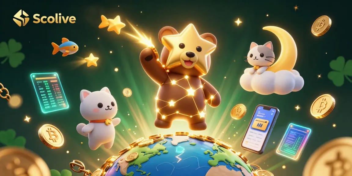 Socolive enables players to scoop crypto coins in a dynamic 3D gaming scene.
