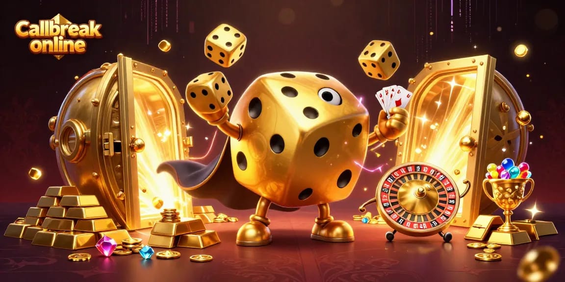Experience thrilling strategy in a callbreak online game with vibrant casino elements.