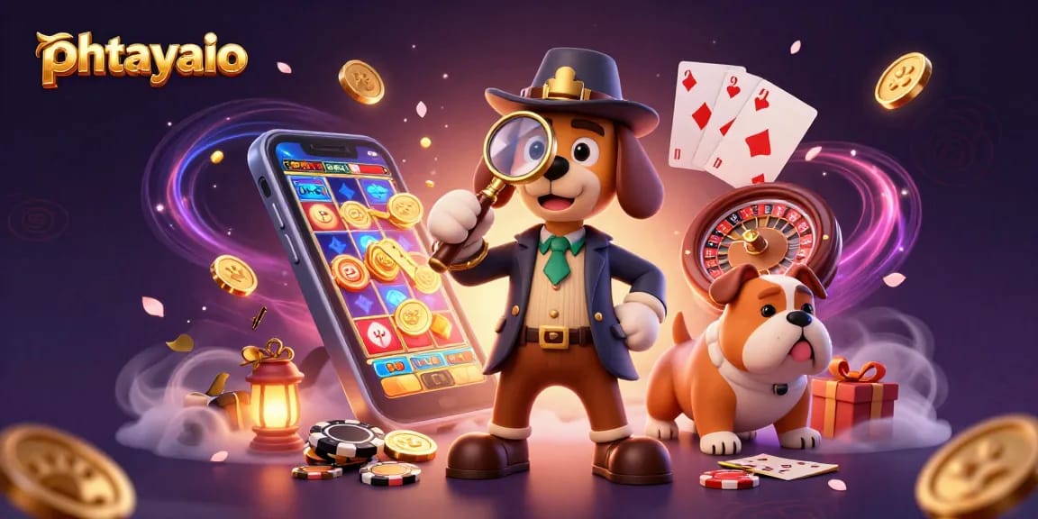 Phtayaio detectives uncover exciting casino treasures, featuring slot games and poker clues.