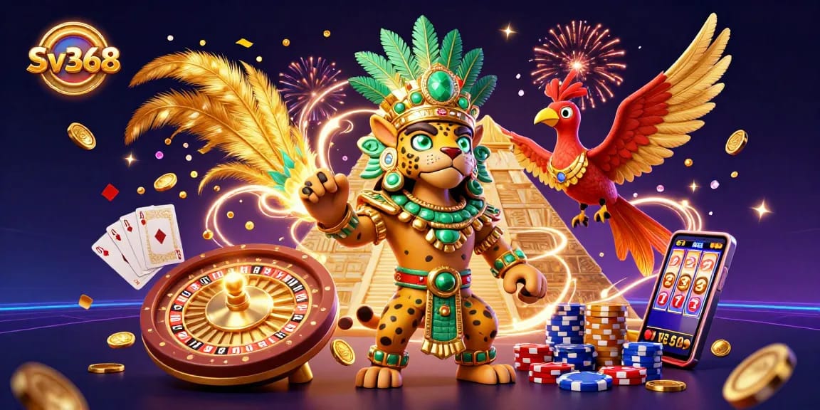 Experience the thrill at Sv368, a vibrant online casino featuring dynamic gaming action with rich visuals.