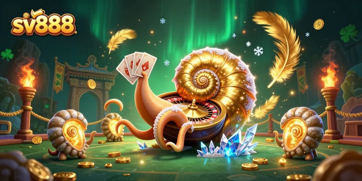 Engage in thrilling gameplay at sv888 with the ancient nautilus roulette and captivating casino elements.