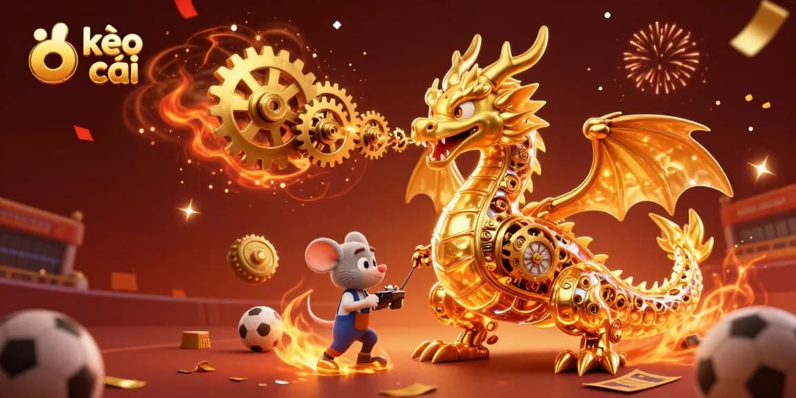 Experience kèo nhà cái in a vibrant 3D casino scene with dynamic sports elements and rich details.