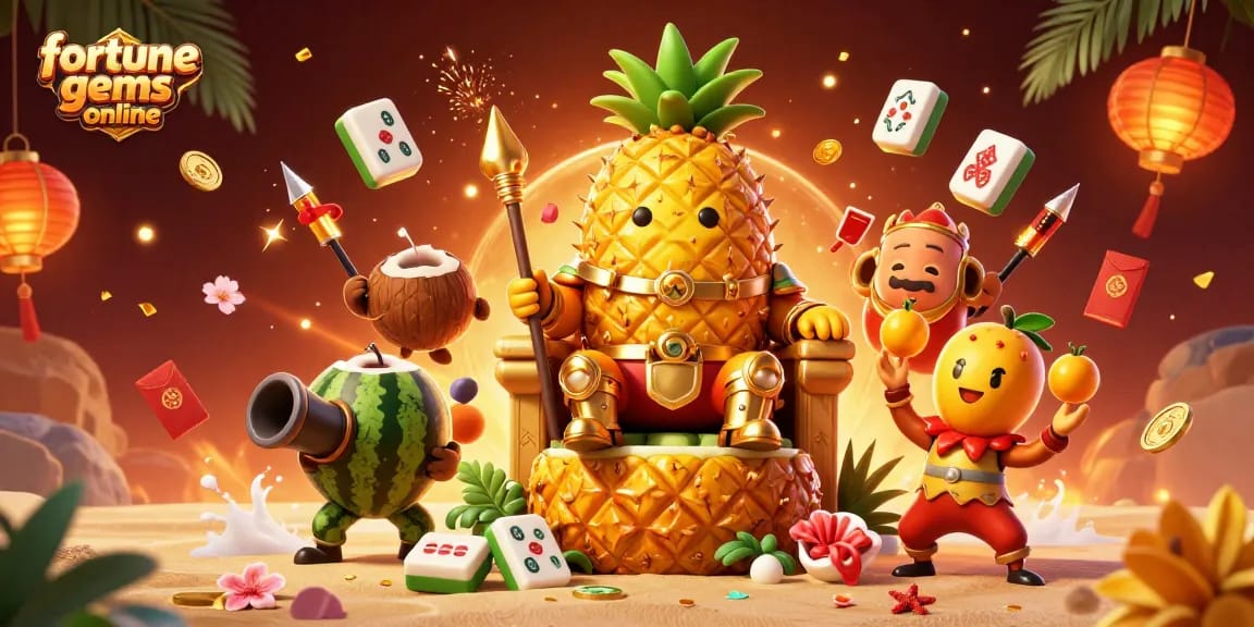 Experience thrilling gameplay with Fortune Gems online, featuring majestic characters and vibrant casino elements.