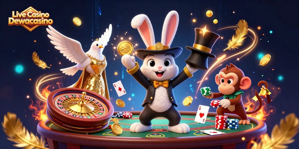 Experience thrilling moments at Live Casino Dewacasino with captivating gameplay and stunning visuals.