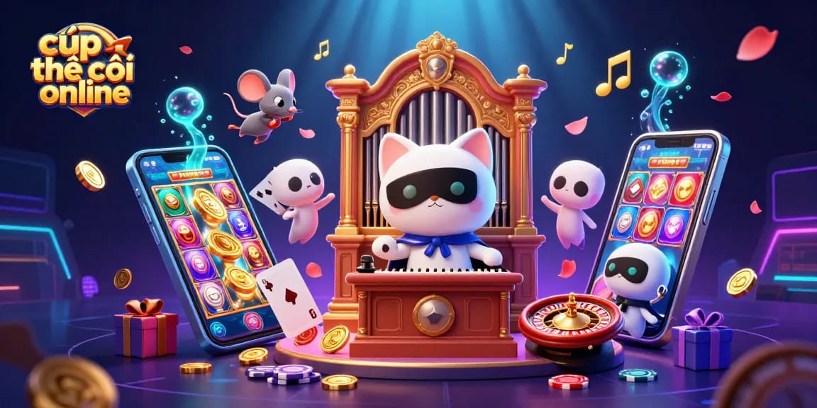 Experience the excitement of cúp thế giới online with this vibrant casino-themed illustration.