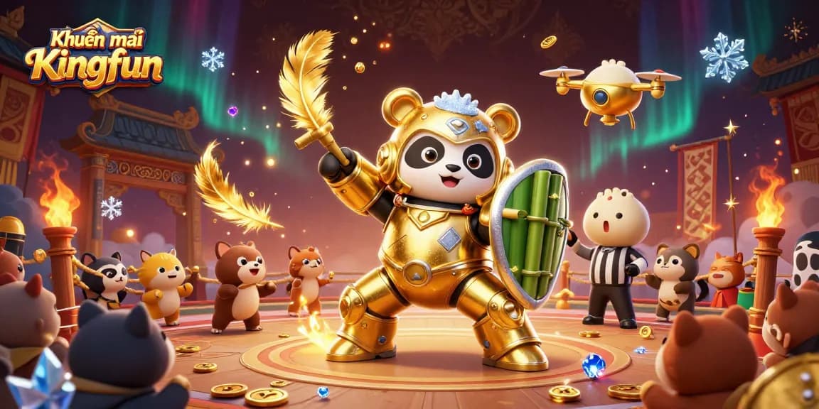 Engage in thrilling gameplay with Khuyến mãi Kingfun, featuring action-packed scenes and dynamic rewards.