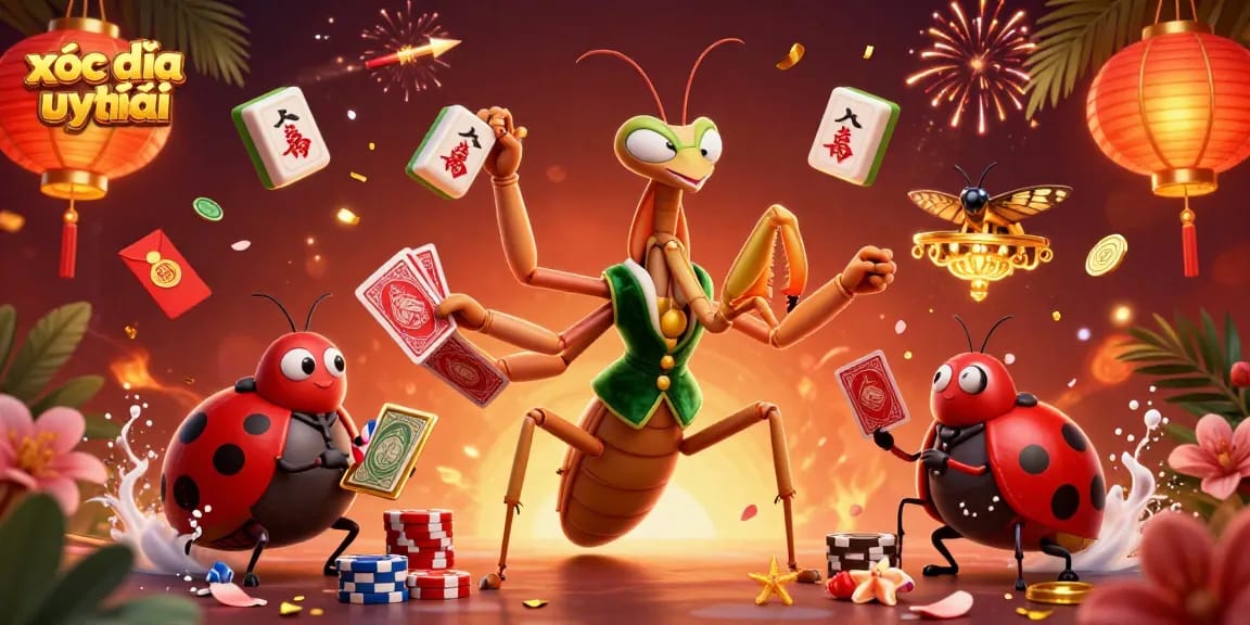 Play exciting games at xóc đĩa uy tín with skilled card dealers and vibrant casino elements.