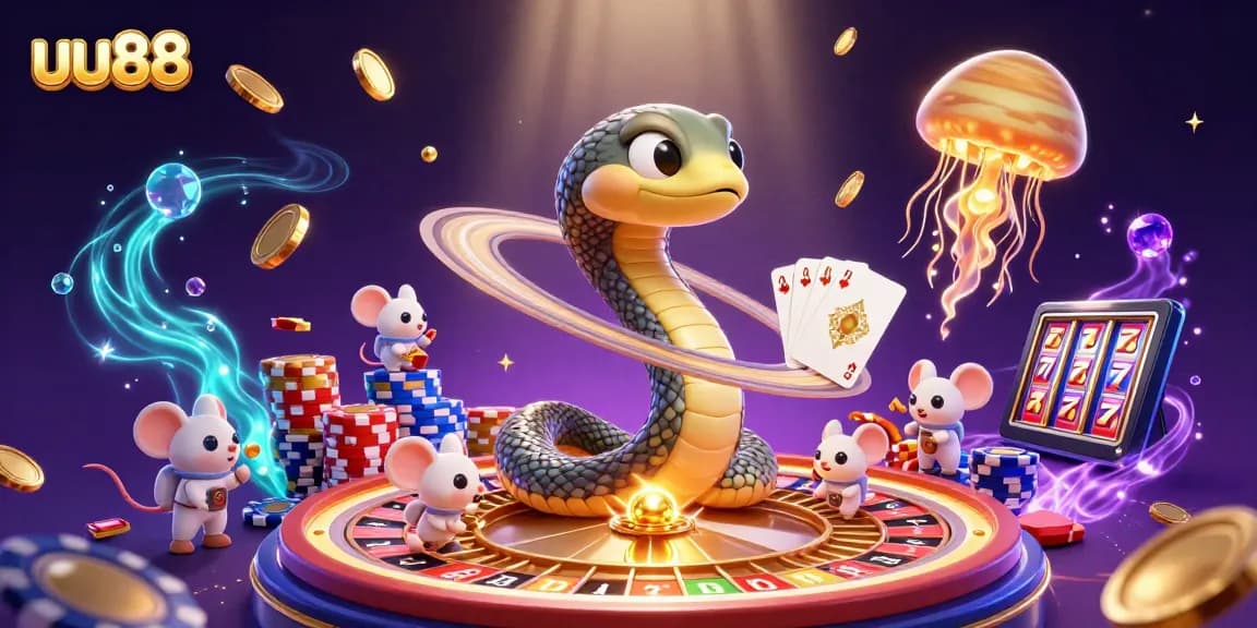 Experience exhilarating gameplay at uu88 with vibrant casino elements and engaging 3D characters.
