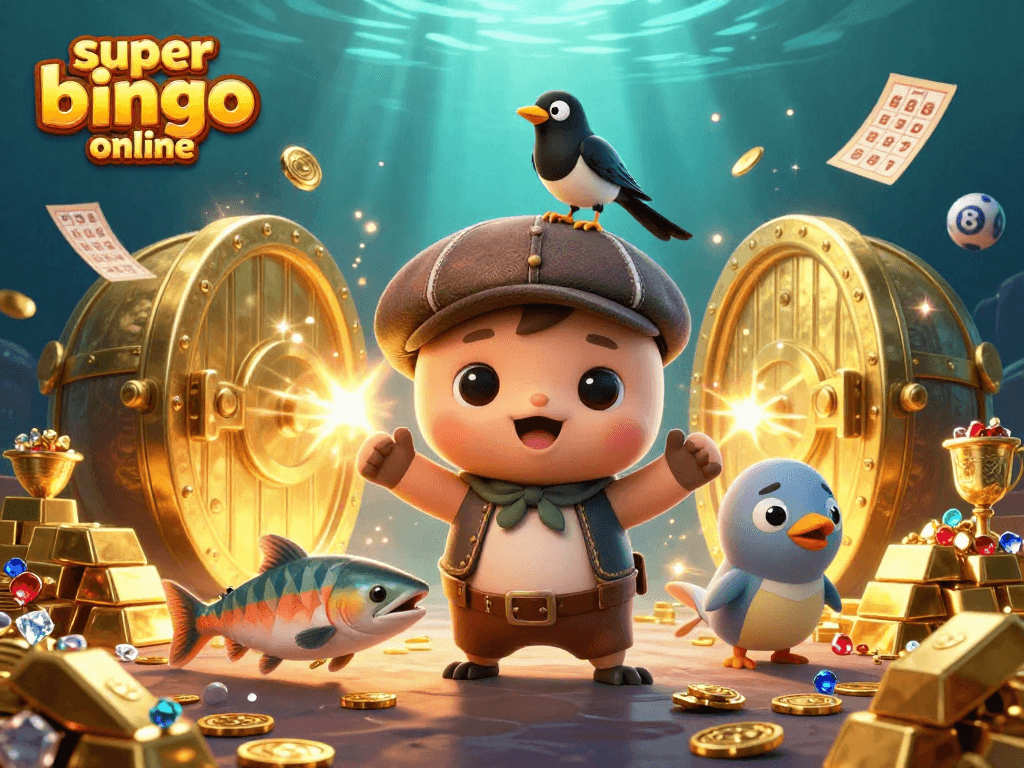 Experience thrilling gameplay in Super Bingo online as you chase jackpots and prizes.