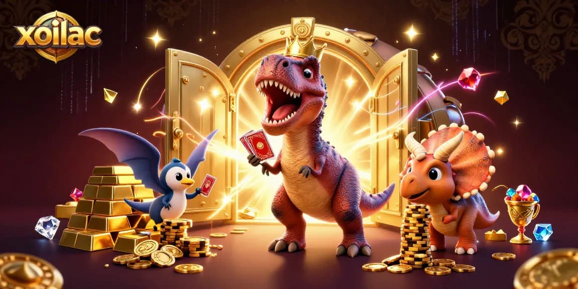 Xoilac offers an engaging world of thrilling gambling action with lively characters and colorful treasures.