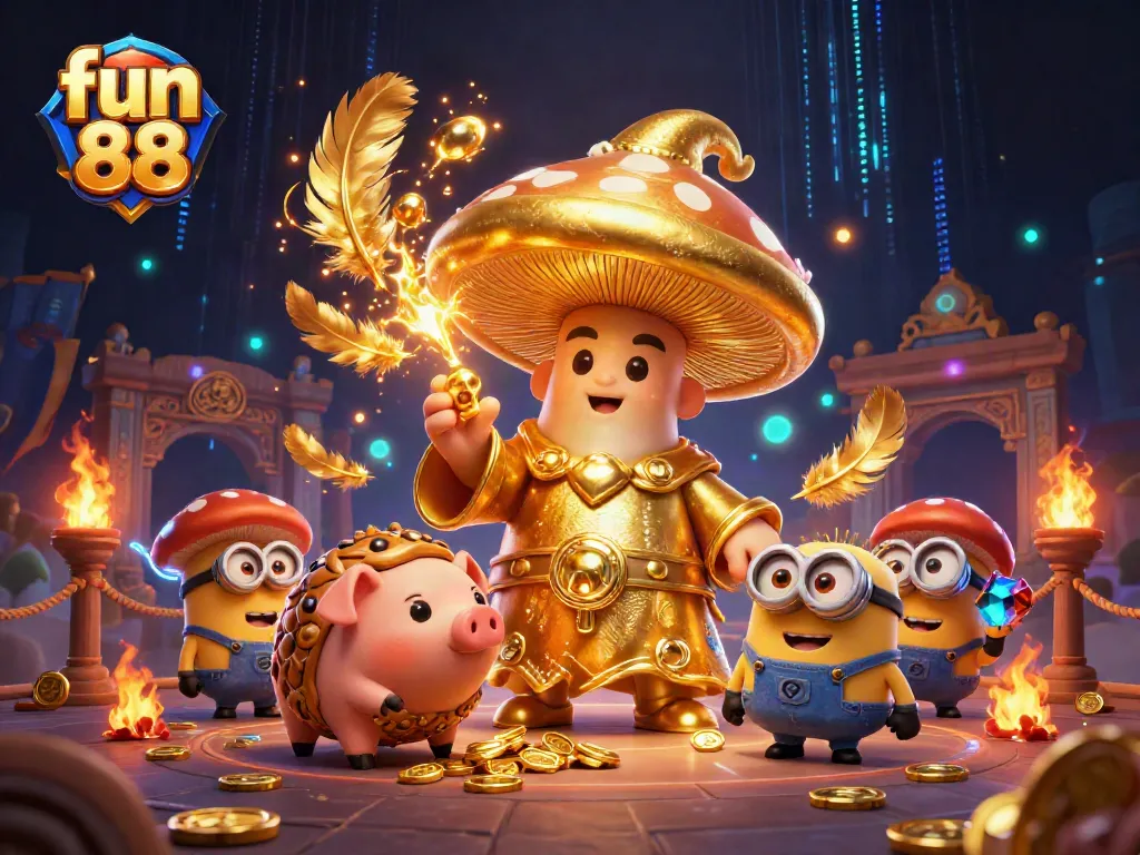 Engage in thrilling gameplay with fun 88 bonuses, rich graphics, and vibrant casino elements.