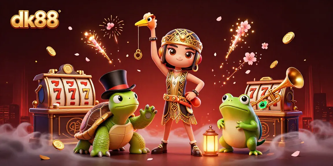 Experience exhilarating gameplay at dk88 with vibrant characters and casino elements.
