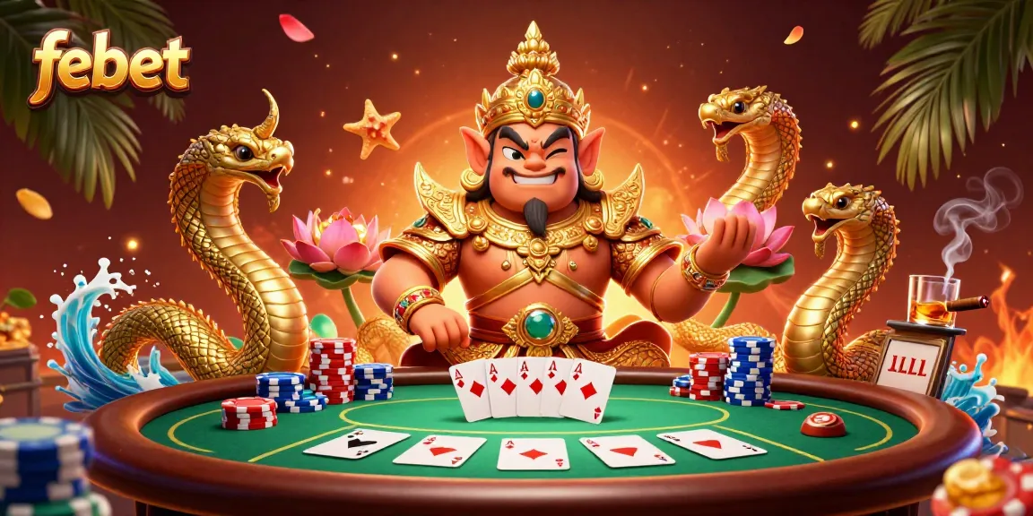 Play engaging games at febet with top-tier casino elements and dazzling visuals.