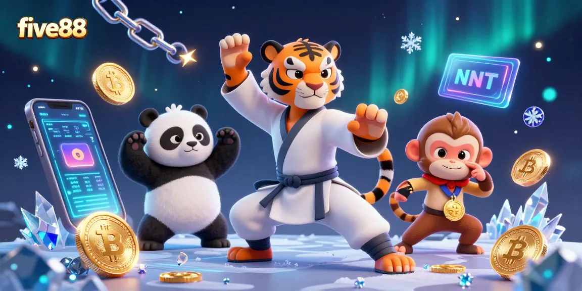 Players enjoy five88's immersive online casino experience, featuring vibrant games and prizes.