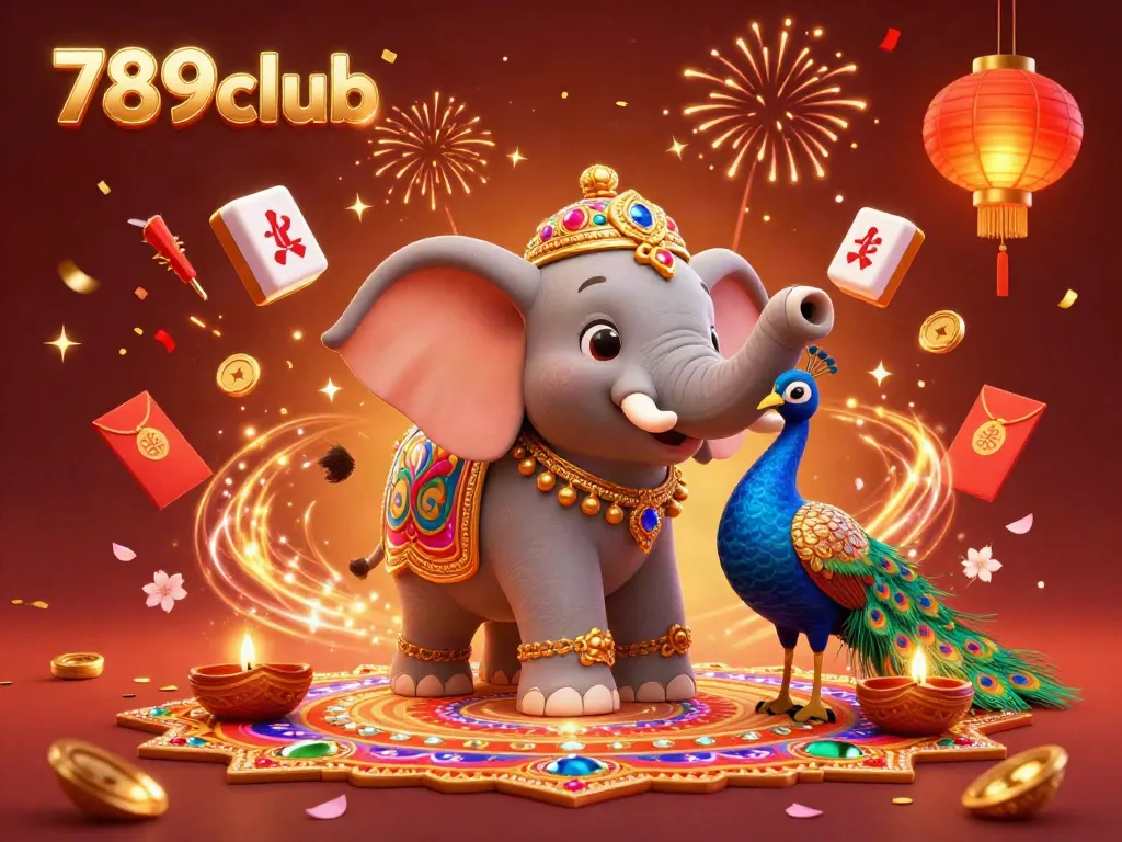 Experience the thrill of 789club with vibrant casino elements and a Diwali-themed celebration.