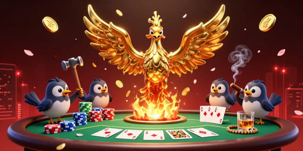 Experience thrilling gameplay as hitclubb ignites the casino atmosphere with molten gold and poker action.