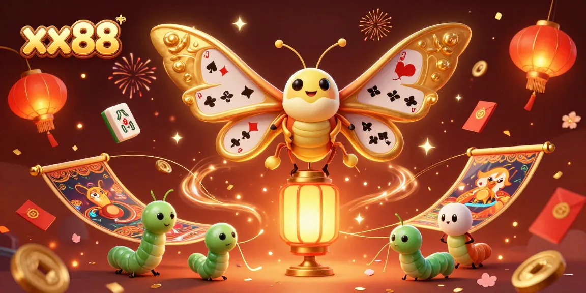 Experience exciting gameplay at xx88 with a vibrant 3D illustration highlighting casino elements.