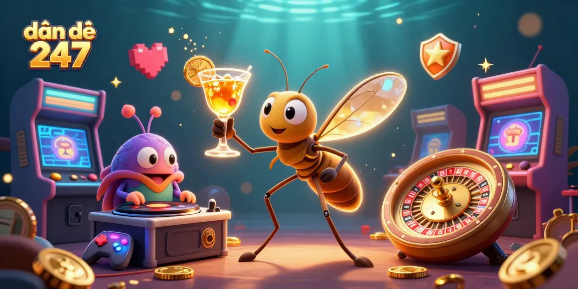 Engage in thrilling dàn đề 247 action with immersive casino elements, showcasing a vibrant scene.