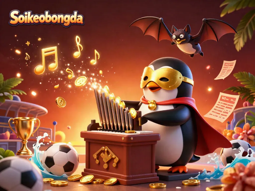 Soikeobongda showcases exciting sports betting with vibrant illustrations and unique characters