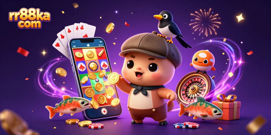 Win exciting rewards at rr88ka com playing fun games with Nessie and friends!
