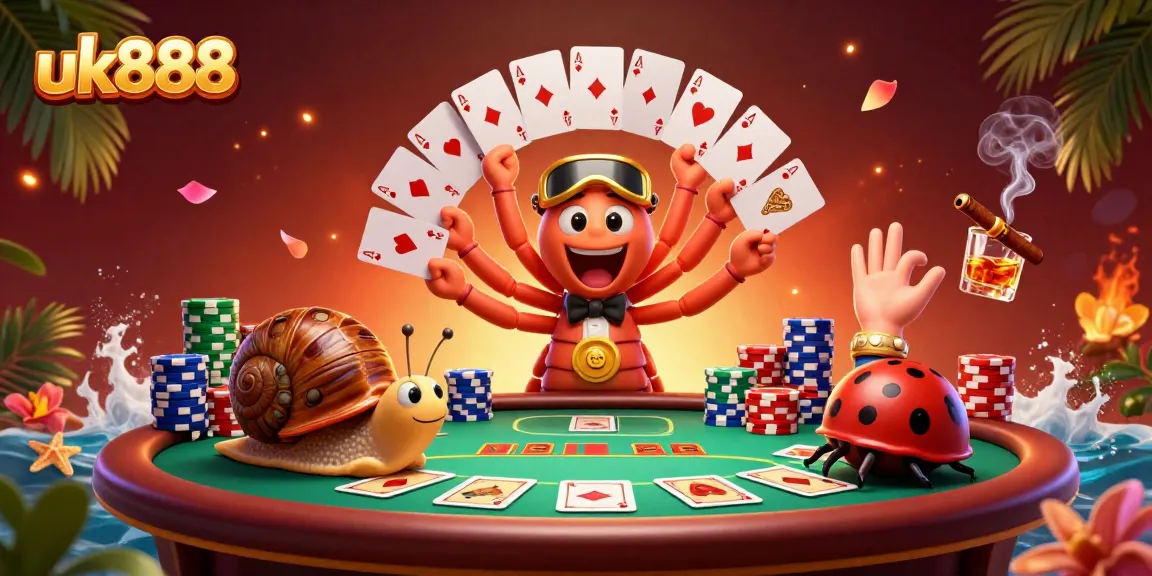 Win big with uk888's thrilling casino gaming experience featuring vibrant characters and detailed scenes.