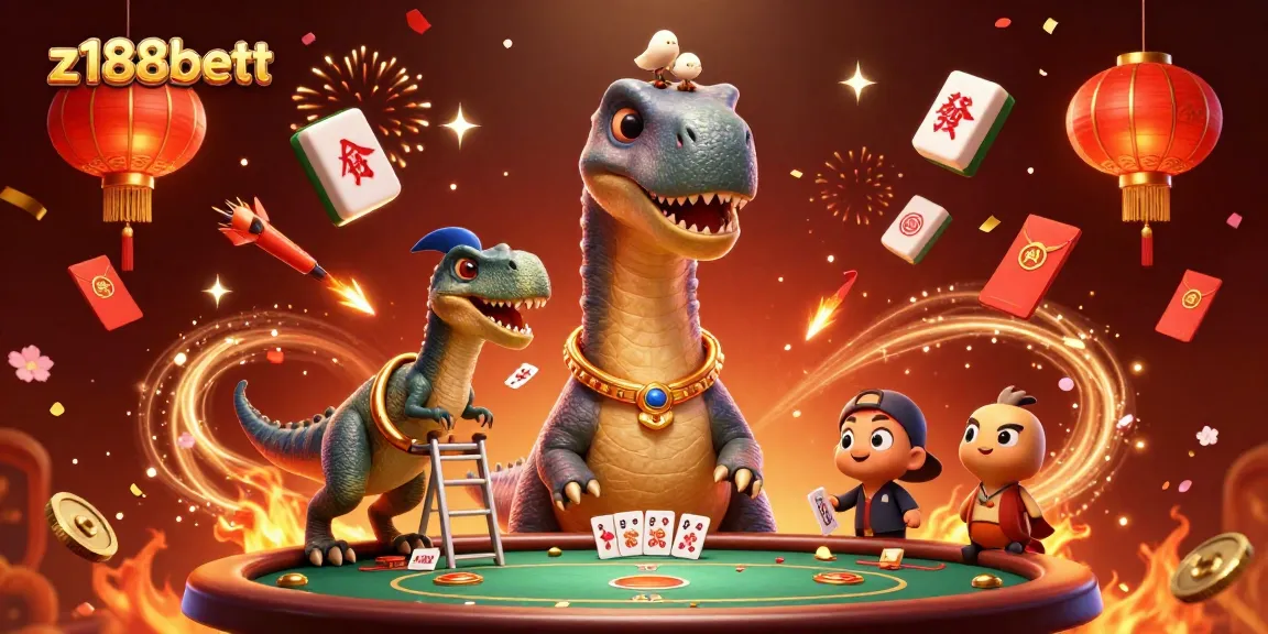 Play at z188bett and enjoy a festive gaming atmosphere with vibrant characters and exciting game elements.
