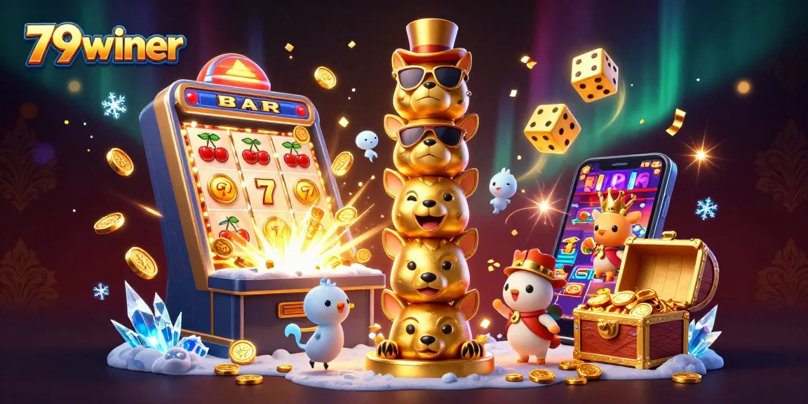 Engage with 79winer's thrilling casino experience featuring dynamic slot machines and vibrant game elements.