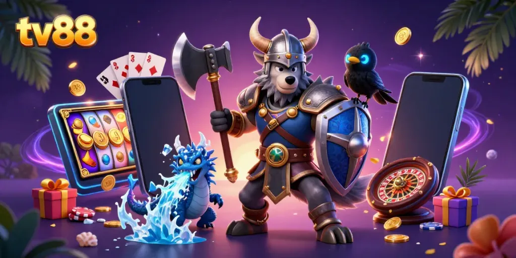 Experience big wins at tv88 with thrilling games and captivating visuals in an exciting casino environment.