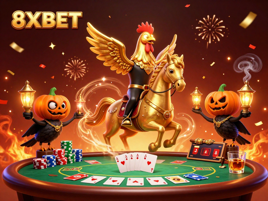 Play exciting games at 8XBET with distinctive characters and vibrant casino action.