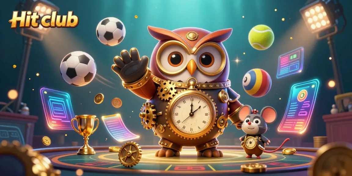 Experience the excitement of the Hit club with dynamic casino elements and engaging characters.
