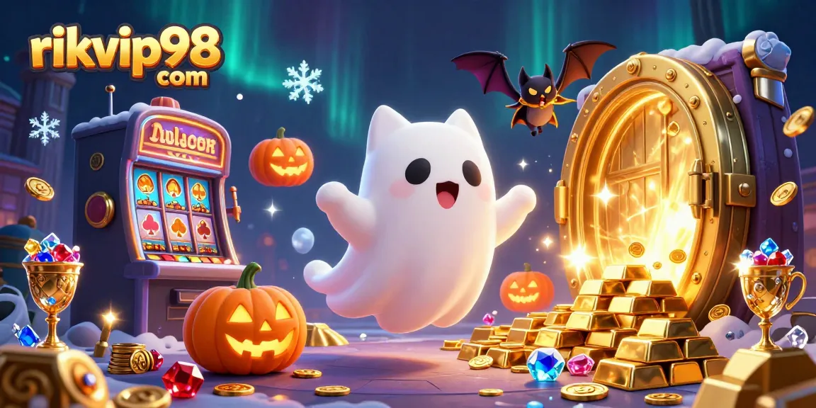 Explore exciting games on rikvip98 com with ghostly fun in a haunted casino!