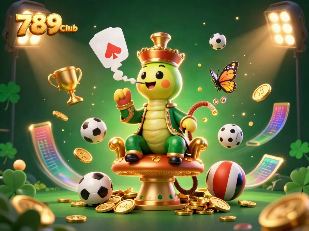 Experience the excitement of the 789 Club with vibrant casino and gaming elements.