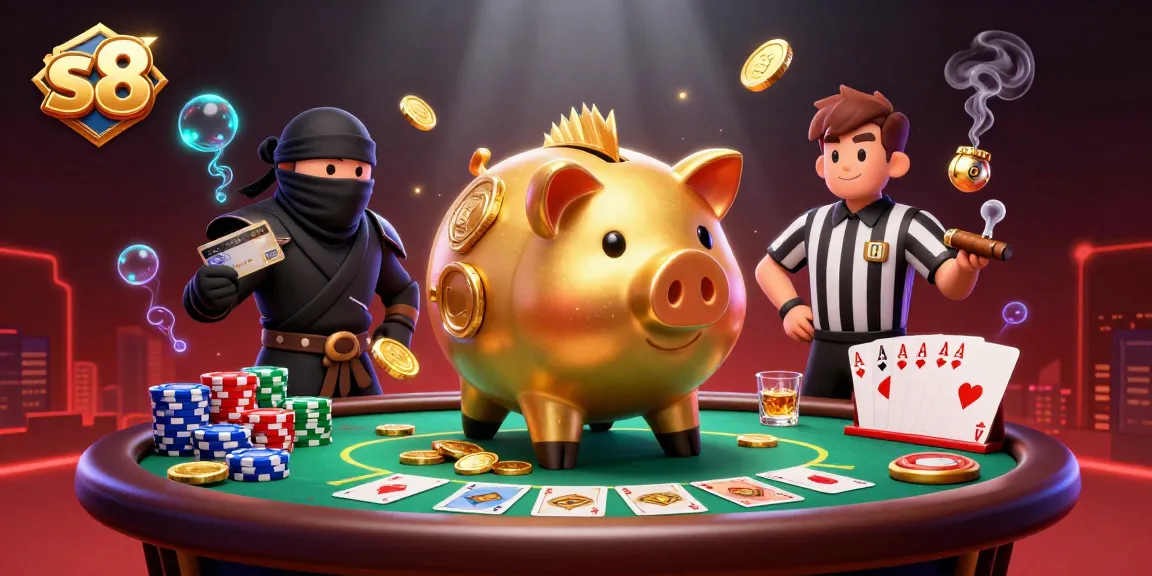 Engage with thrilling moments at s8 with a dynamic casino showdown featuring characters and vibrant game elements.