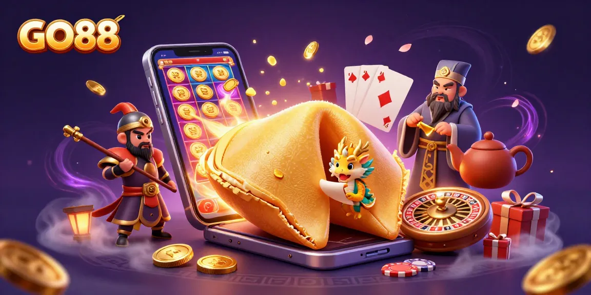 Engage with GO88's thrilling gaming experience through dynamic slot games and vibrant casino action.